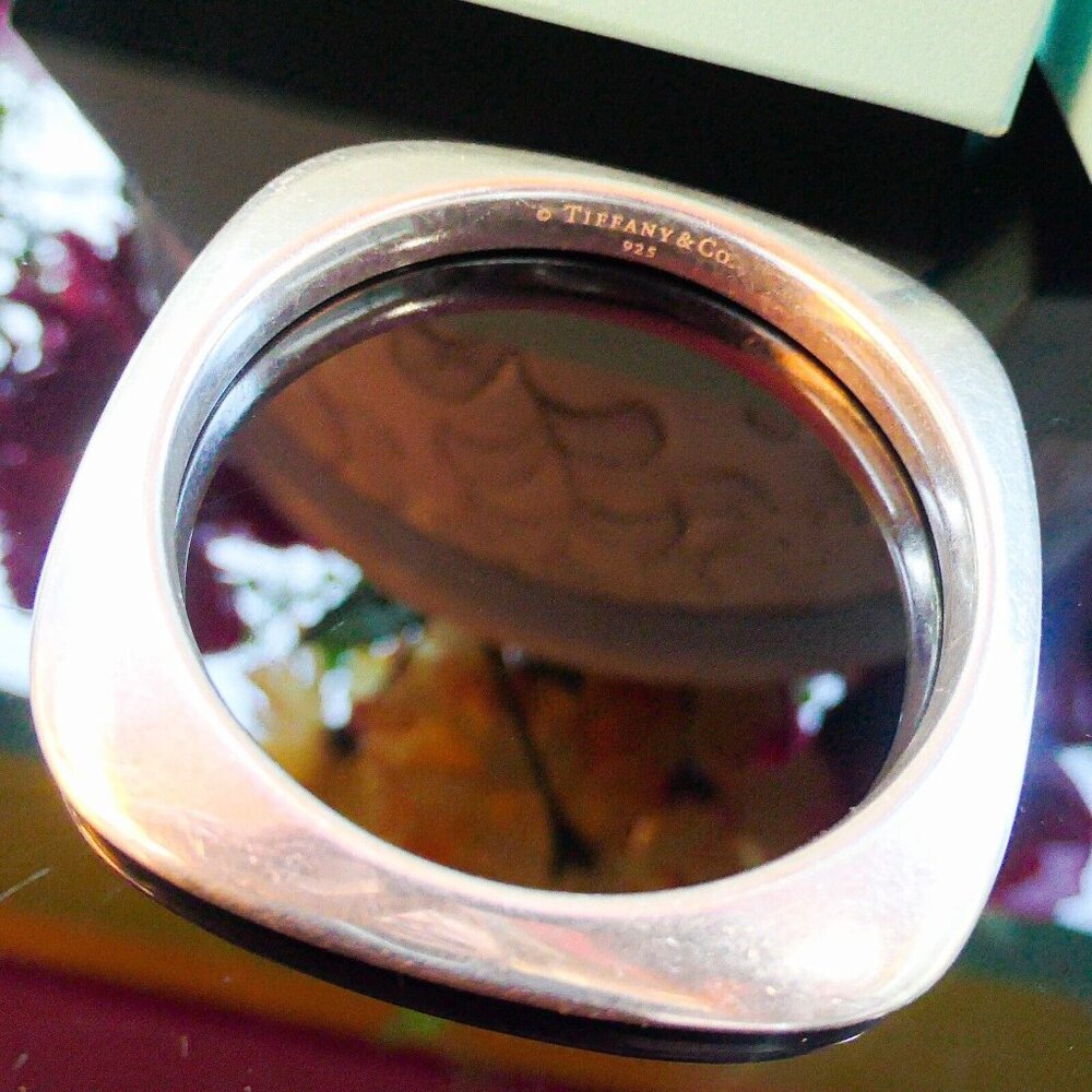 Tiffany & Co. Silver Square Bangle - Picture 10 of 12